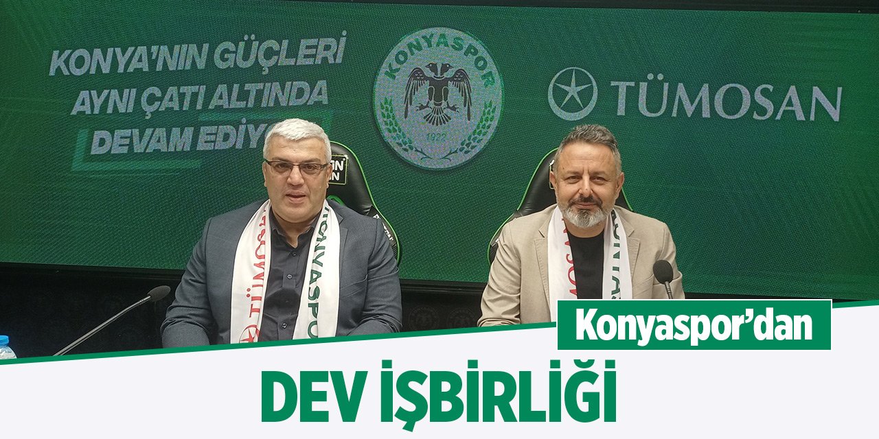 Konyaspor'dan dev işbirliği!