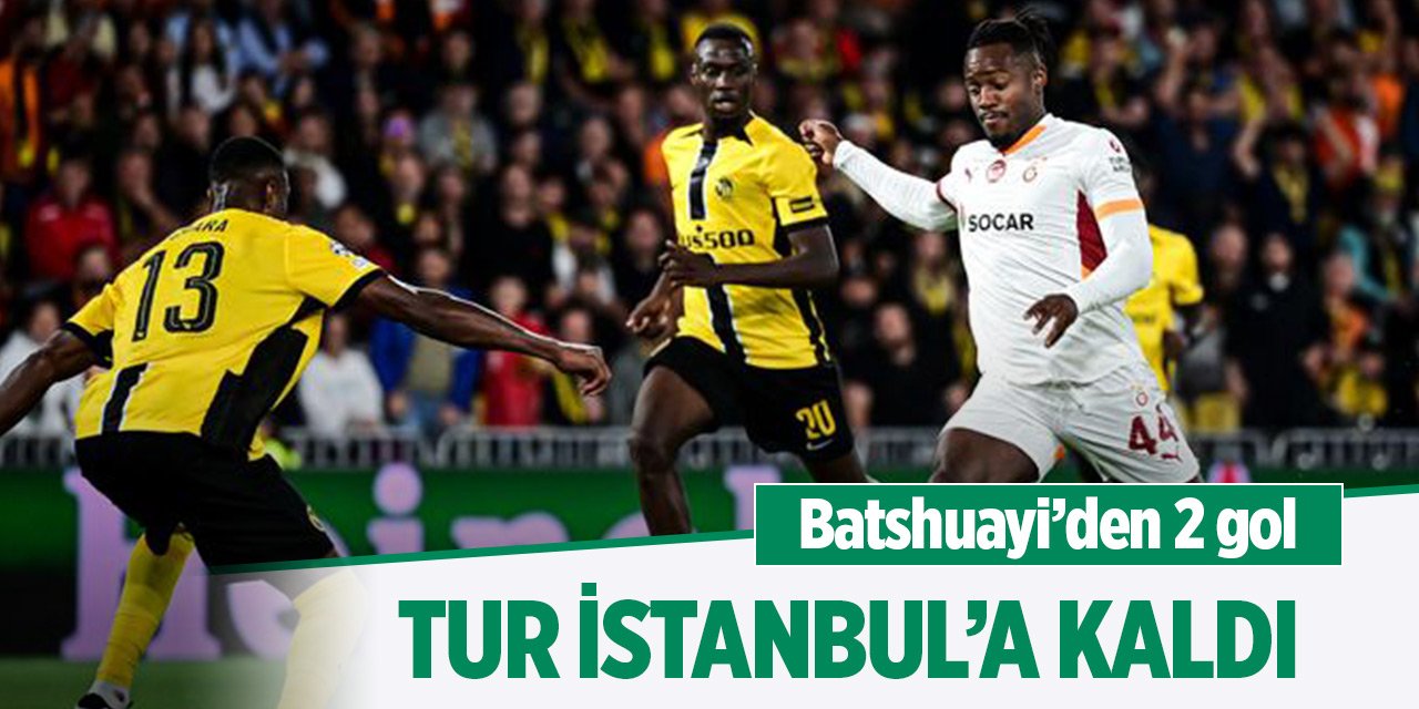 Galatasaray tur umutlarını İstanbul'a bıraktı