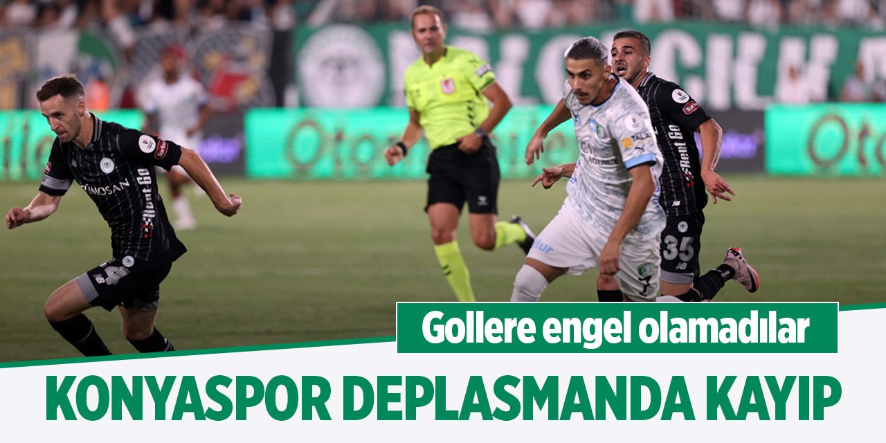 Konyaspor deplasmanda kayıp!