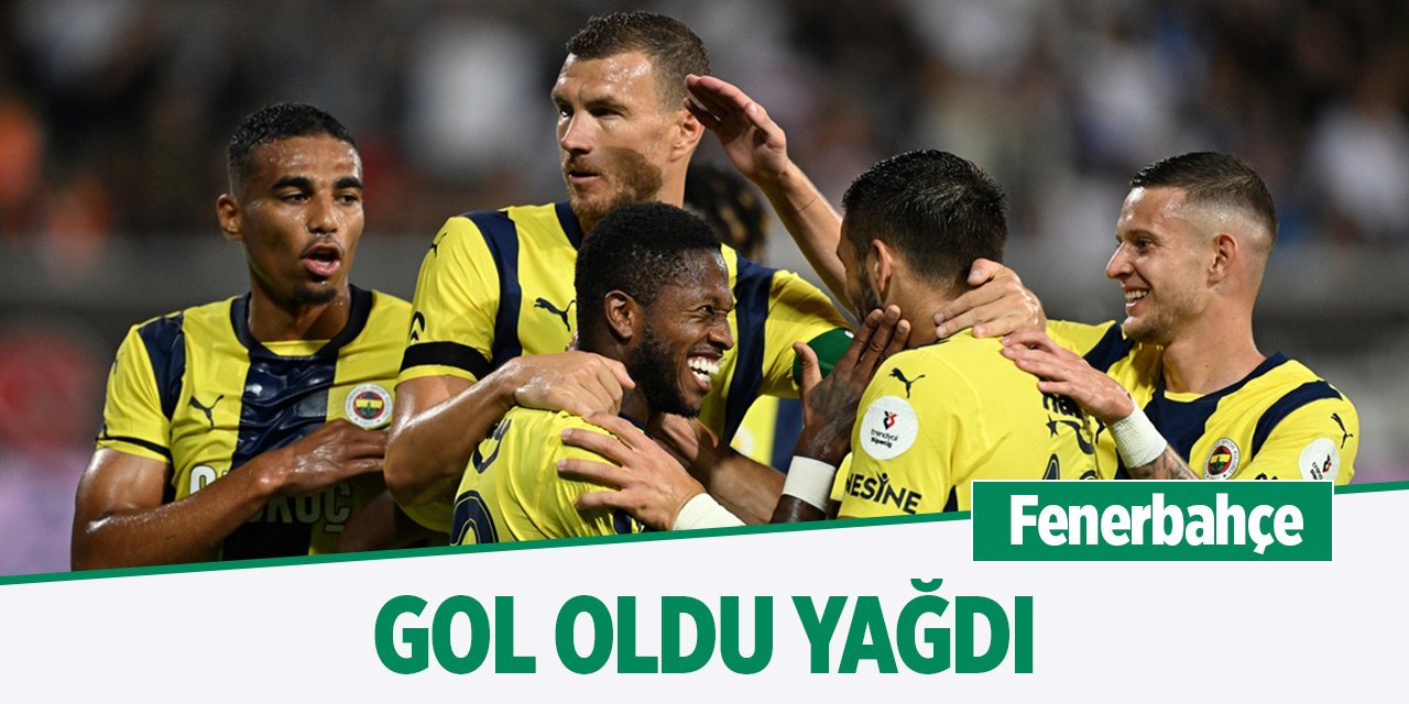 Fenerbahçe gol oldu yağdı!