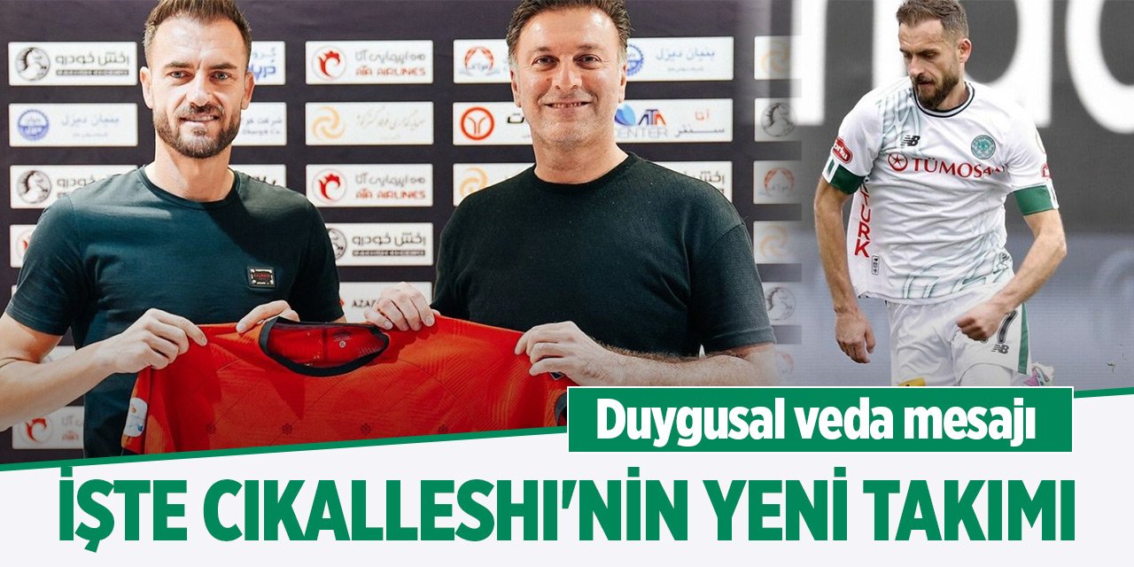 Konyaspor'dan ayrılan Sokol Cikalleshi'nin yeni takımı belli oldu