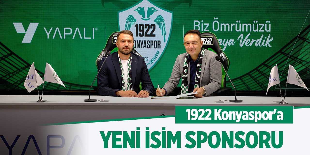 1922 Konyaspor'a yeni isim sponsoru