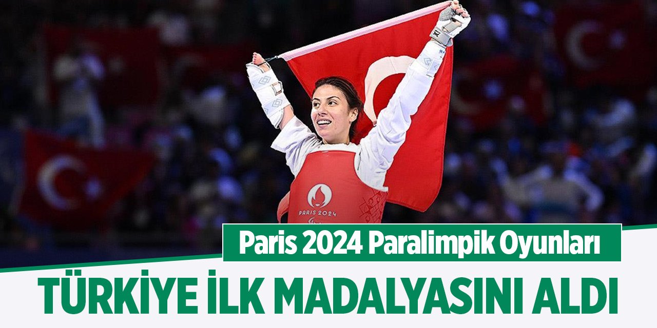 Paris 2024 Paralimpik Oyunları'nda ilk madalya