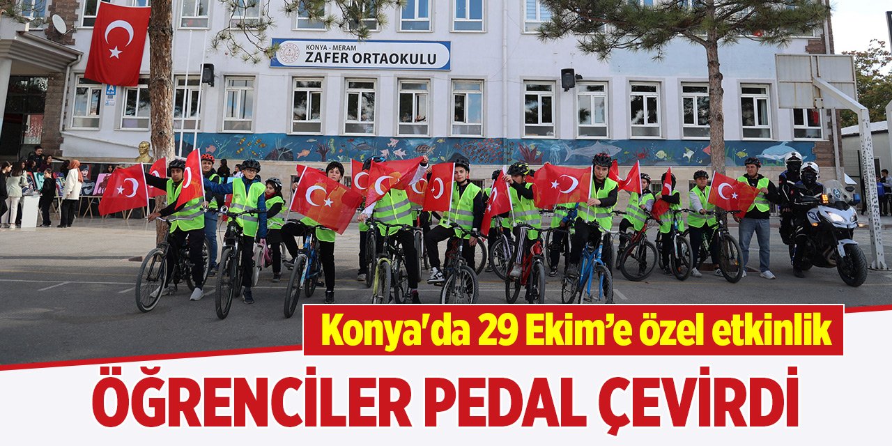 Konya'da 29 Ekim Cumhuriyet Bayramı'na özel etkinlik