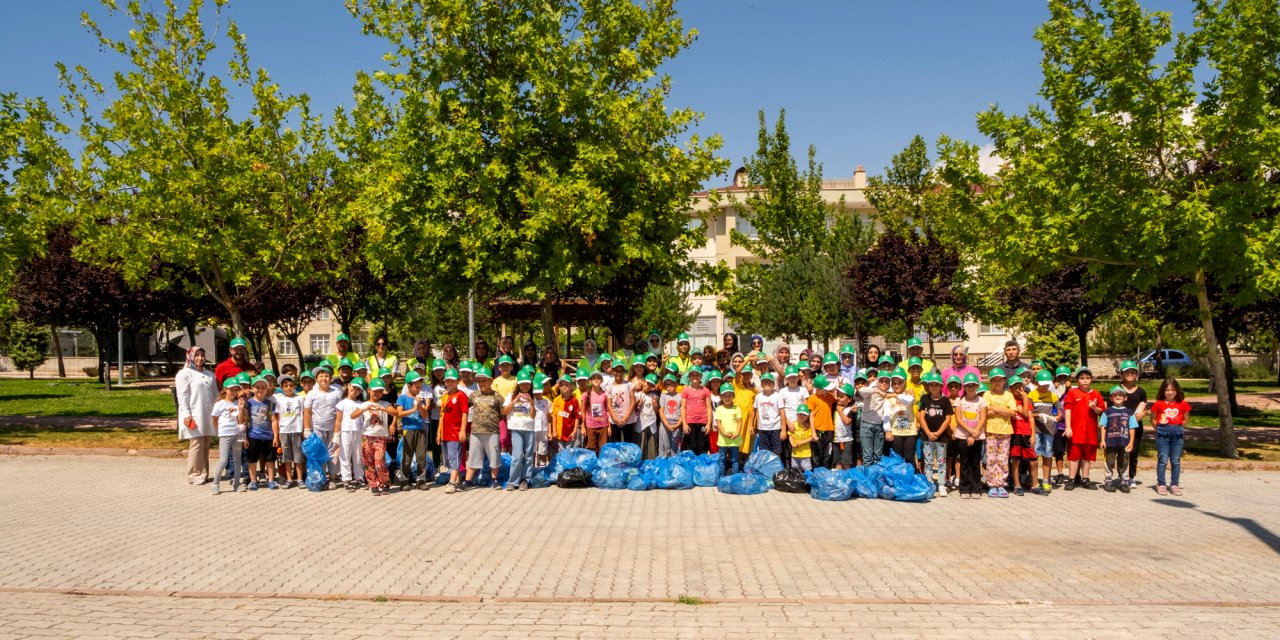 Konya'nın 110 çevre gönüllüsünden yeni çalışma