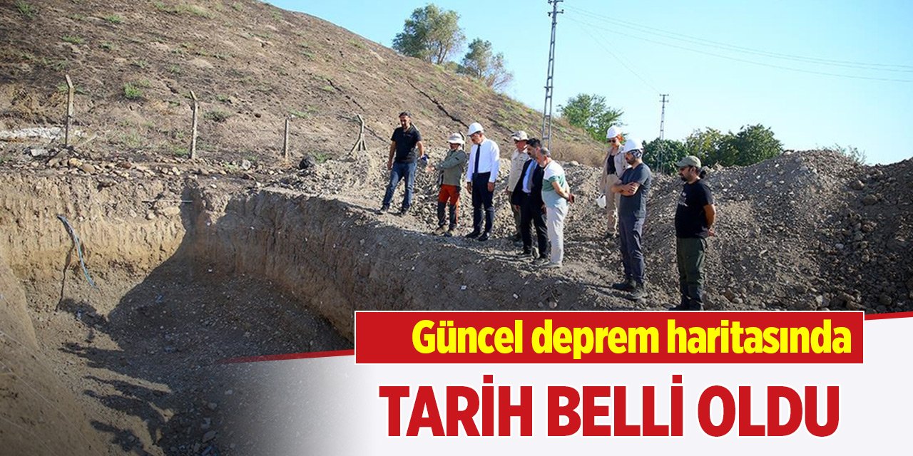 Türkiye'nin güncel deprem haritasında tarih belli oldu