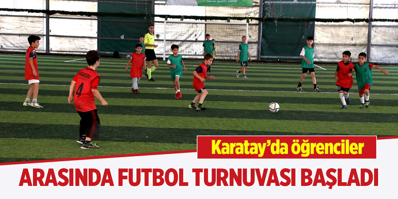 Karatay’da Kur’an kursu öğrencileri ve camiler arası futbol turnuvası başladı