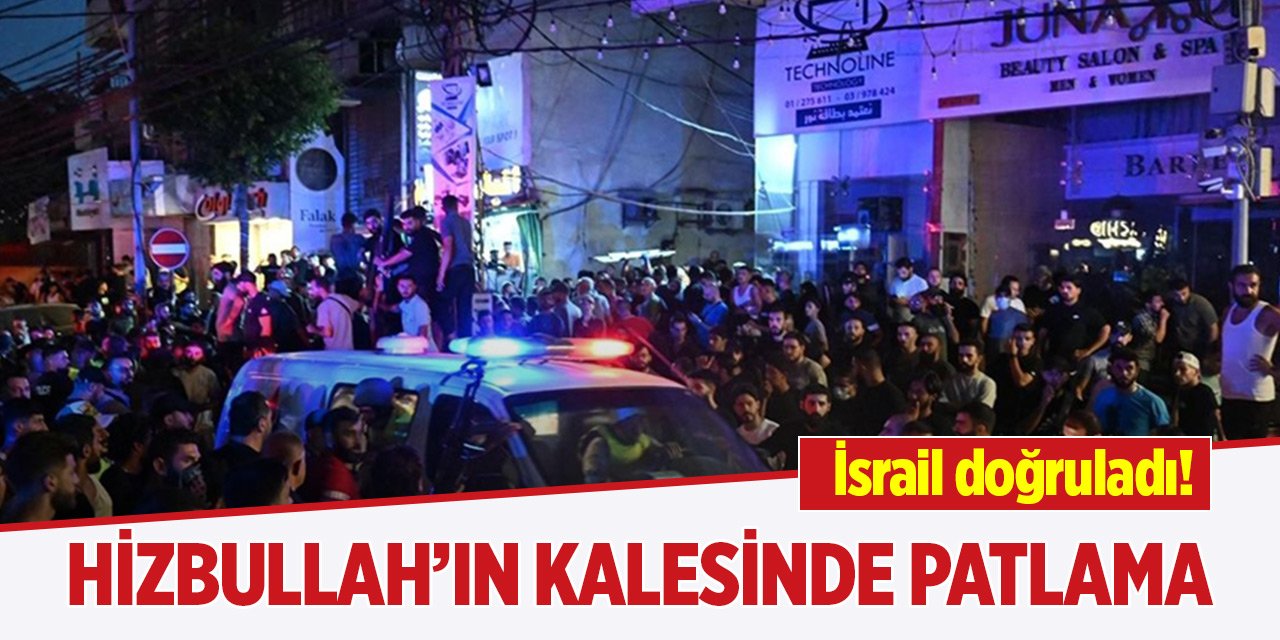 Hizbullah’ın kalesinde şiddetli bir patlama meydana geldi