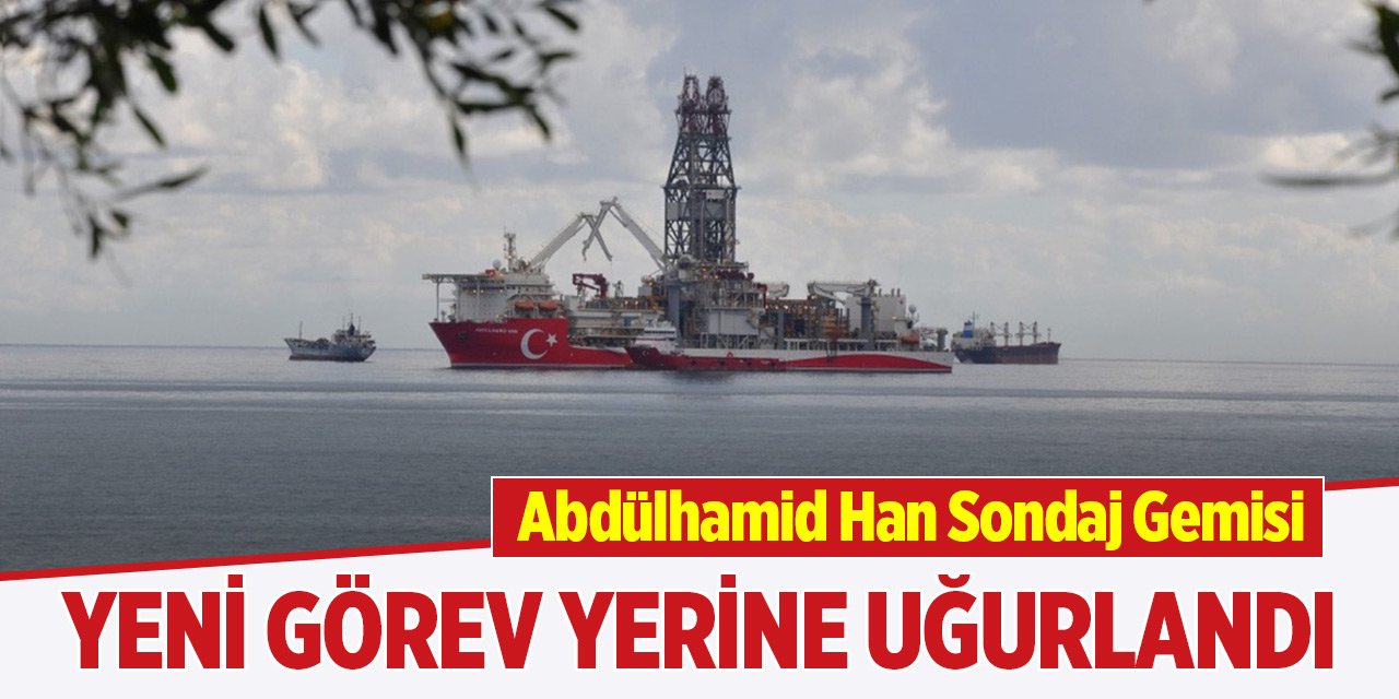 Abdülhamid Han Sondaj Gemisi yeni görev yerine uğurlandı