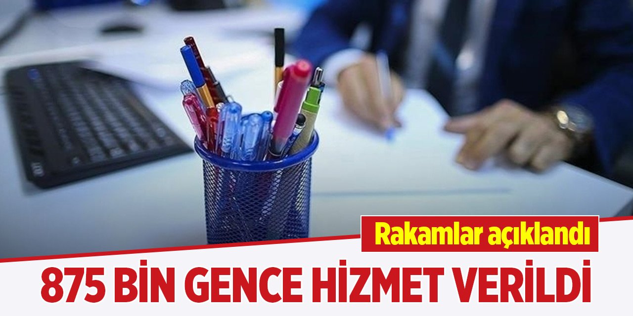 İŞKUR'dan 875 bin gence hizmet