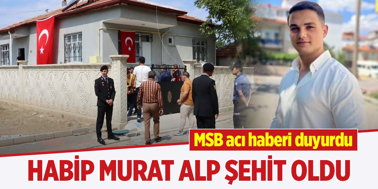 Pençe-Kilit bölgesinde Habip Murat Alp şehit oldu